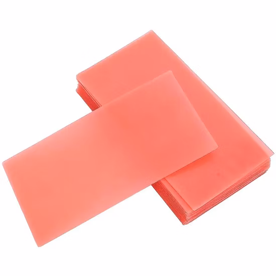 Placa Base Dental SJ, cera roja, hoja de cera Dental, Material de ortodoncia, placa Base de modelado, cera Dental de ortodoncia