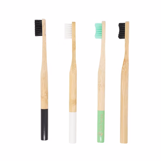 Fábrica de cepillos de dientes de bambú ecológico de venta caliente de China